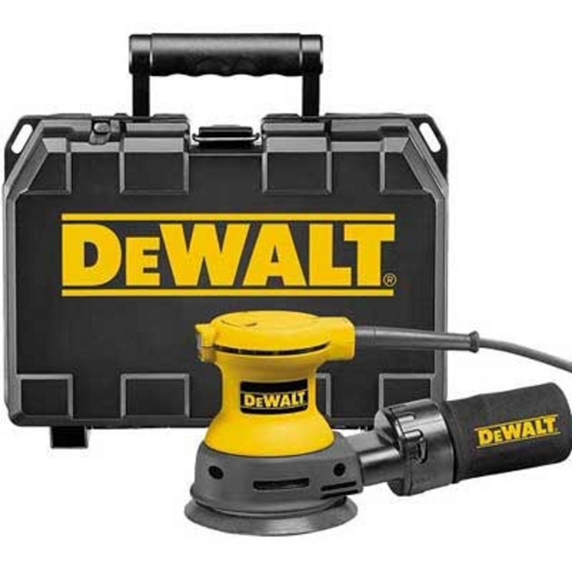DEWALT Random Orbital Sander — 2 Amp, 12,000 RPM, 5in. Disc Size, Model# DW421R, Reconditioned